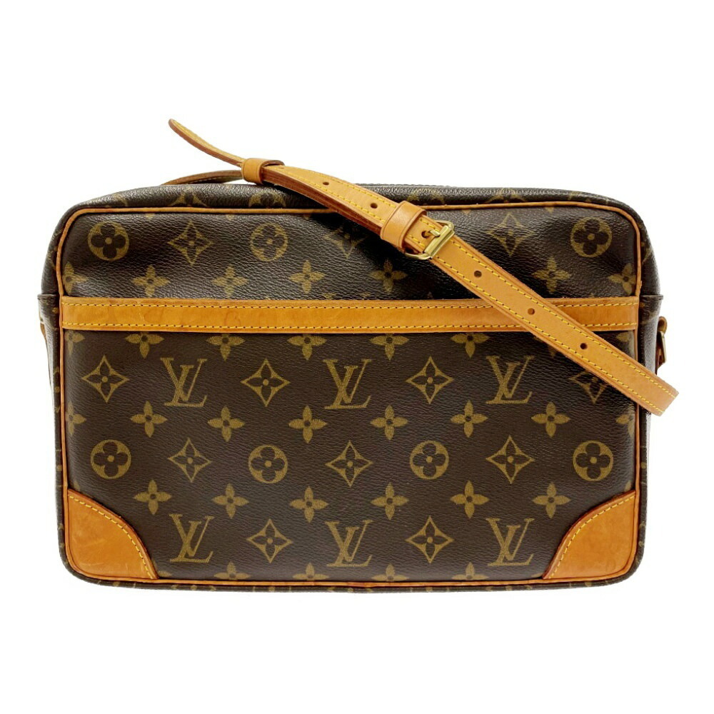 LOUIS VUITTON Monogram Trocadero Shoulder Bag Brown